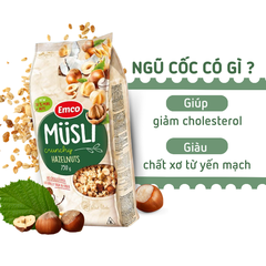 Ngũ cốc Emco vị hạt phỉ túi 750gr