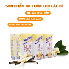 Sữa vani 200ml Promess - Chính Hãng [ Sữa tươi Pháp]