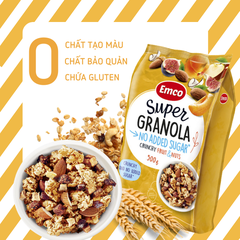 Ngũ cốc Emco không thêm đường vị trái cây và các loại hạt túi 500gr