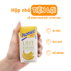 Sữa chuối Promess 200ml - Chính hãng [Sữa tươi Pháp]