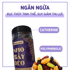 Nho khô Raisins 3 màu- hũ 350gr