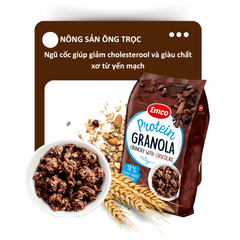 Ngũ cốc Emco không thêm đường vị socola túi 500gr