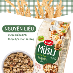 Ngũ cốc Emco vị hạt phỉ túi 750gr