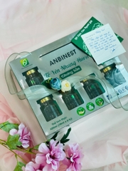 Tổ Yến Nhung Hươu Chưng Sẵn Anbinest Gold - Khay Quà Tặng 6 Hũ