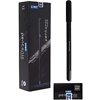 Bút bi náp gài Pentonic (Ngòi 0.7mm, 12 cây/hộp)