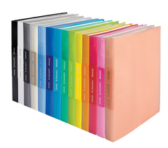 File nhựa 60 lá Kingjim 186-60, nhiều màu, 6 chiếc = 1 hộp