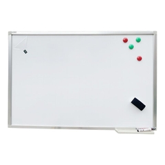 Bảng từ trắng Hàn Quốc, khung nhôm ( 180x120cm )