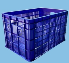 Thùng nhựa 7 sóng hở ( KT : 610x420x360mm)