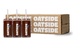 Sữa yến mạch OATSIDE Chocolate vị Sô-cô-la lốc 200ml x 24 - Không lactose, Đậm vị, Làm từ Cacao thật