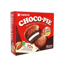 Bánh Orion Chocopie 12P Dark_30g*12cái
