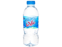 Nước uống lavie 350ml, 1 thùng = 24 chai