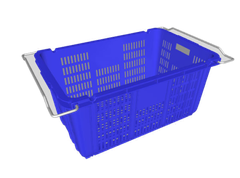 Thùng nhựa hở có quai ( KT : 715x470x330mm)