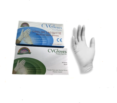 Găng tay cao su y tế không bột CVGLOVES , 100 chiếc/1 hộp