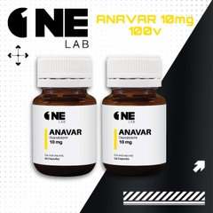 ANAVAR (Oxandrolone) 10mg 50tabs x 2 lọ- OneLab