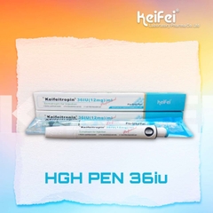Keifeitropin Pen 12mg 36IU - Bút Tiêm Hormone Tăng Trưởng HGH Somatropin -  Hộp 1 Bút - Hãng Keifei