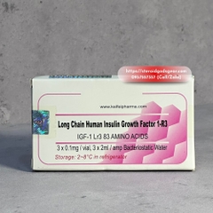 Insulin Growth Factor 1-R3 (IGF 1 83 Amino Acids) 0.1mg x 3 - Keifei