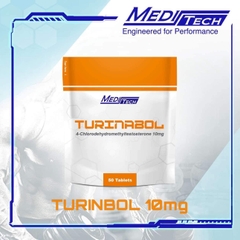 TURINABOL (4-Chlorodehydromethyltestosterone 10mg - ORAL) - Meditech