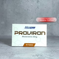 PROVIRON (Mesterolone 25mg/tab - 50tabs) - Meditech