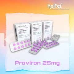 Proviron (Provironic Mesterolone) 25mg x 50tabs - Keifei