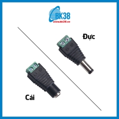 Jack DC nối nguồn đực - cái