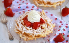 Không cần lò nướng, làm món bánh funnel giòn tan kiểu Mỹ ngon mê tơi