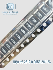 Điện trở dán 2512 0.005R R005 2W 1% mới ( dây 10 con)