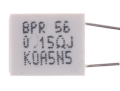 Điện trở sứ 5W 0.15R dáng đứng