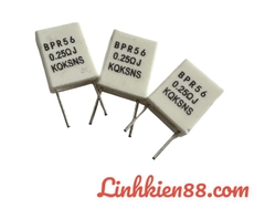 Điện trở sứ 5W 0.25R dáng đứng