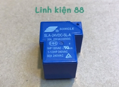 Relay 24VDC-30A 24V 30A 4 chân mới chính hãng Songle