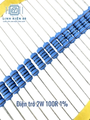 Điện trở vạch 2W 100R 5% cắm mới ( 10 con)