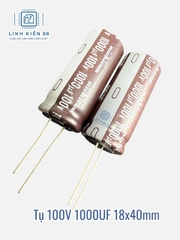 Tụ hóa Nichicon 100V 1000UF 18*40mm mới