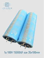 Tụ Audio Amply 100V 15000UF 35x100mm mới