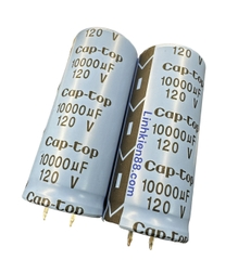 Tụ Audio Amly Cục Đẩy 120V 10000UF 30x70mm Cap-Top mới