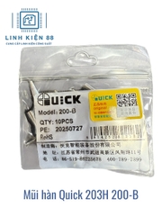 Mũi hàn Quick 203H 200-B mới chính hãng