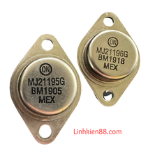 Cặp sò MJ21195G MJ21196G 21195 21196 ( Tháo Máy)