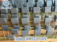 Tụ hộp CKK 333J 100V mới ( 10 con)