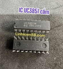 IC DAO ĐỘNG PWM UC3851N UC3851 3851 DIP-18 cắm mới