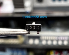 Tran TRANSISTOR SMD CODE 3D A44 MMBTA44 NPN 0.2A 400V SOT-23 DÁN (GÓI 20 CON)