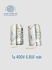 Tụ hóa Capxon 400V 6,8UF 8*11.5mm mới ( 20 cái)