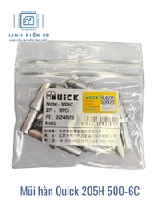 Mũi hàn Quick 205 500-6C mới chính hãng