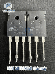 IGBT 50T65SDM1 50T65S 50T65 50A 650V To-247 tháo máy