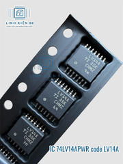 IC 74LV14APWR code LV14A TSSOP-14 dán thân bé mới