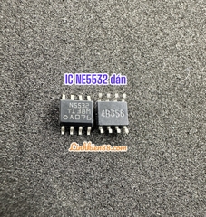 IC OPAMP NE5532 5532 Sop-8 dán chính hãng TI