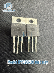 Mosfet kênh N IPP320N20 320N20 To-220 tháo máy