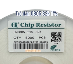 Điện trở dán 0805 82K 1% (dây 50con)