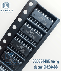 IC driver SGD8244BBCL-DG SGD8244BB tương đương SI8244BB dán Sop-16 mới
