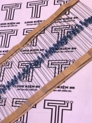 Điện trở cắm 300K 1/4W 5 vạch màu sai số 1% (gói 50 con)