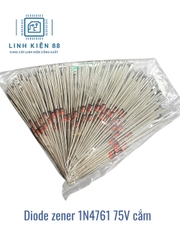 Diode zener 75V 1N4761A 1W (Gói 10 con)