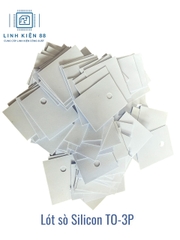 Miếng lót sò bằng Silicon TO-3P màu xanh ( 10 miếng)