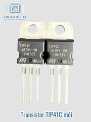 Transistor TIP41C TIP41 6A 100V To-220 mới chính hãng ST